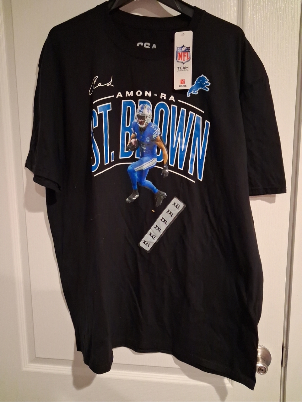 NWT Men's Detroit Lions St Brown T-shirt